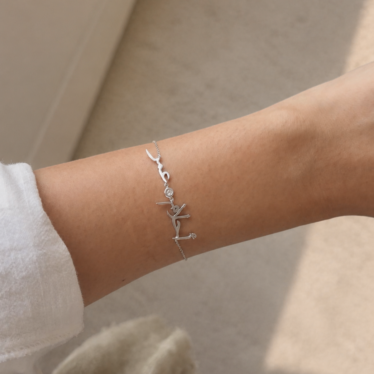 Custom Multi-Name Arabic Bracelet