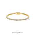 25 Sterling Silver CZ Tennis Bracelet