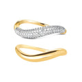 Twisted Moissanite Stackable Ring Set