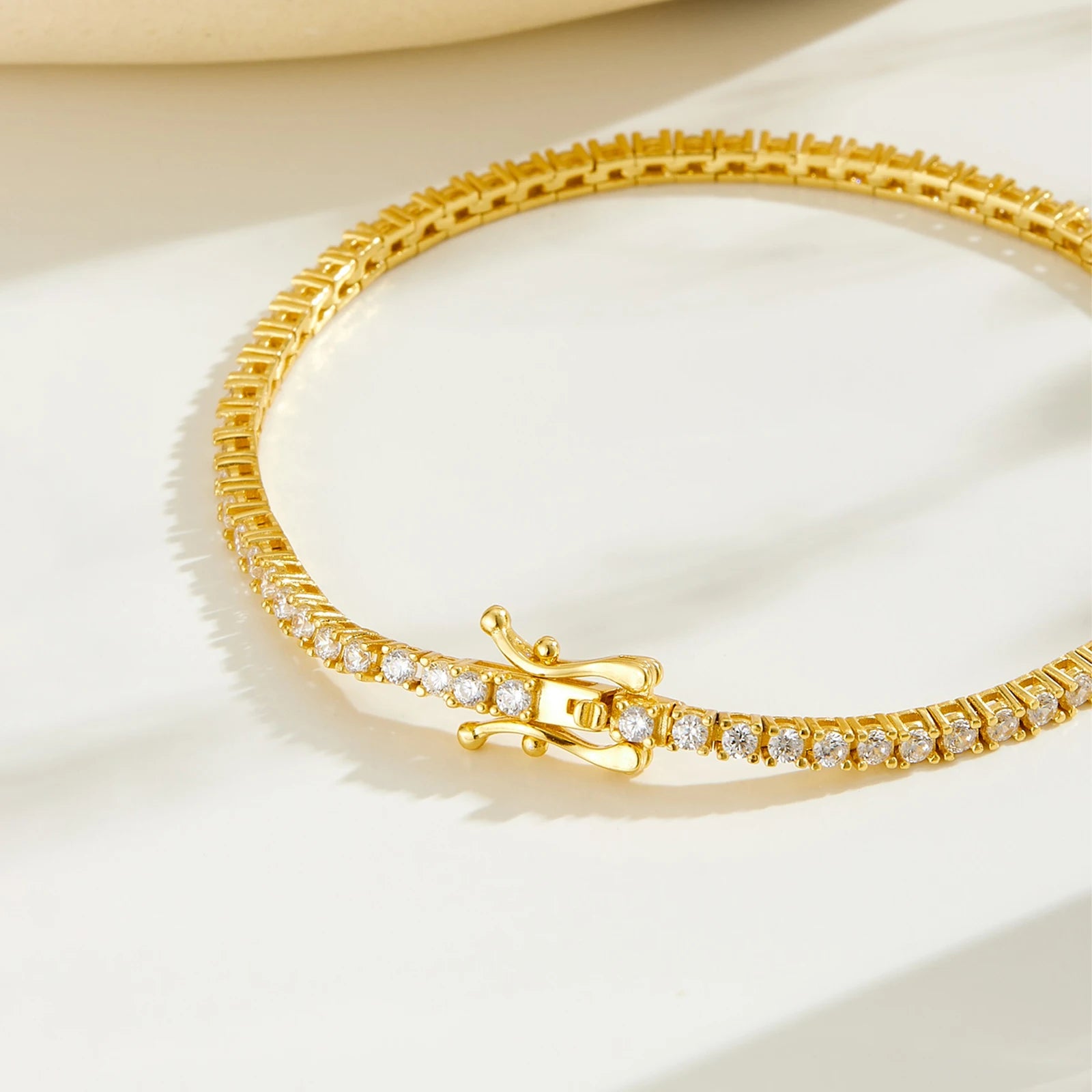 25 Sterling Silver CZ Tennis Bracelet